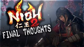 MY FINAL THOUGHTS ON THE NIOH 2 ALPHA