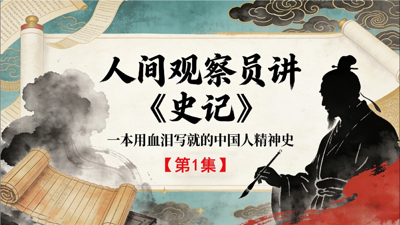 司马迁,一个受宫刑的罪人,如何写出中国人的精神史诗 | 人间研究员 - YouTube