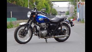 kawasaki w400 POSHマフラー