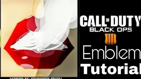 Call of Duty Black Ops 4 Cod Bo4 Emblem Tutorial
