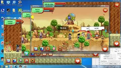 ngoc rồng online Mẹo mở skill 2 đệ tử  không ra masenko