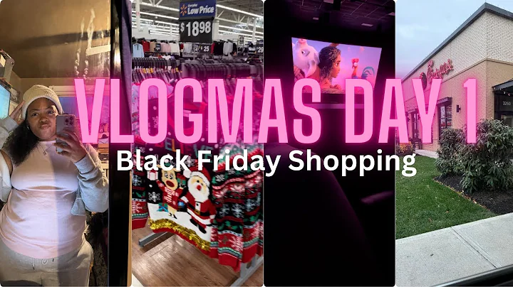 Vlogmas Day 1: Black Friday Shopping