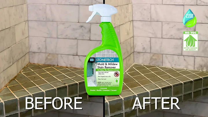 How to Clean Mold and Mildew from Stone, Tile and Grout with STONETECH Mold & Mildew Stain Remover