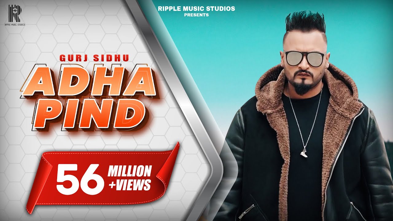 Adha Pind  Gurj Sidhu Official Song  2018  Ripple Music Studios