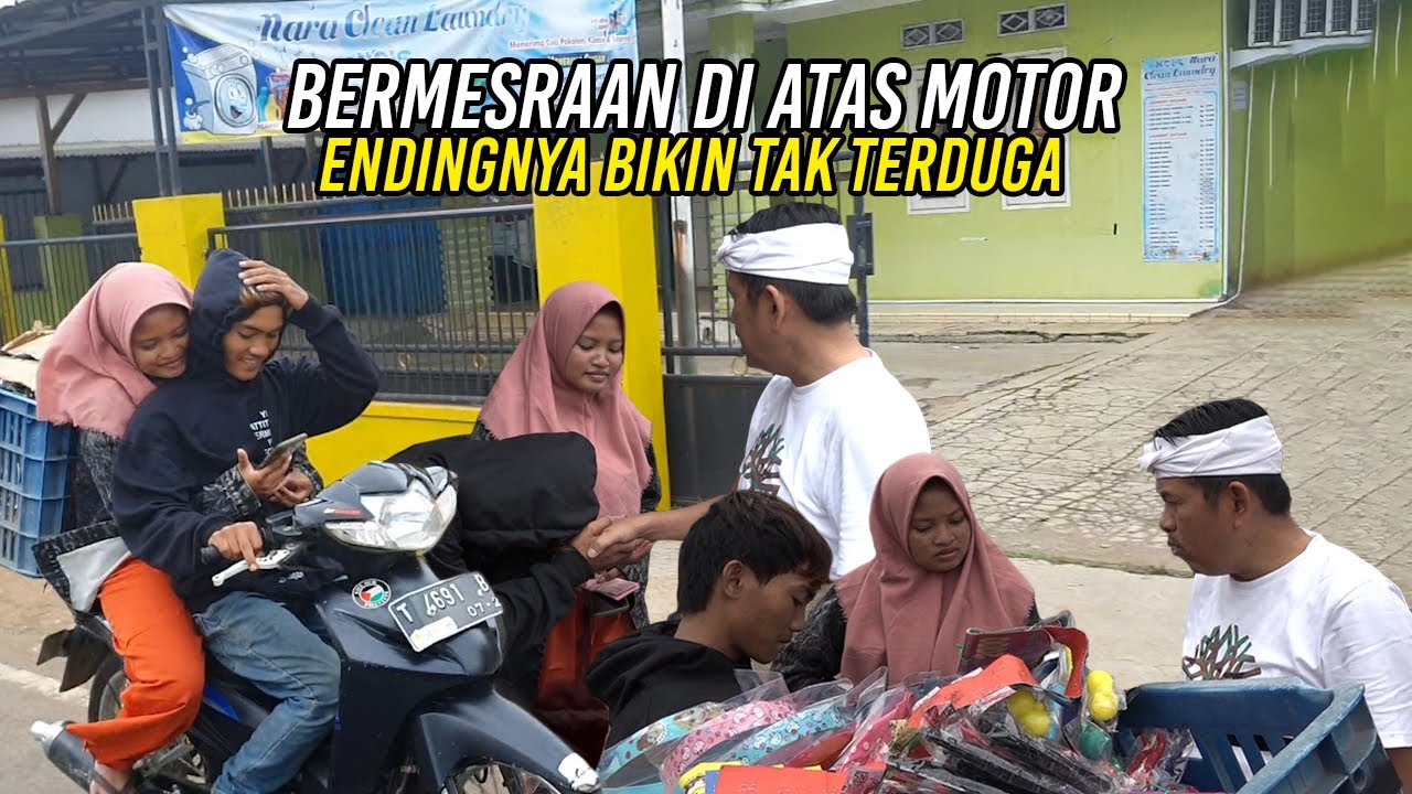 KANG DEDI HENTIKAN MOTOR PASANGAN MUDA YANG ASYIK PAMER KEMESRAAN -ENDINGNYA TIDAK TERDUGA