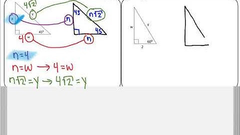 Special Right Triangle Part 1