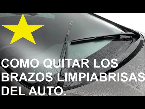 Video: ¿Cómo se quita el brazo del limpiaparabrisas en un Nissan Frontier?