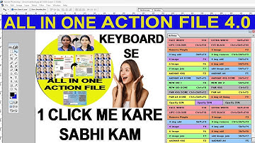 all in one action file 4.0 || photoshop action free download || action 2.0 || action 4.0