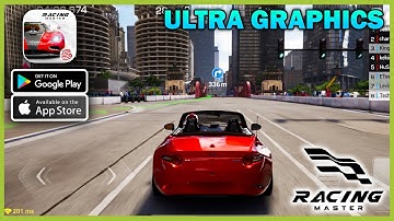 Racing Master ULTRA GRAPHICS Gameplay (Android, iOS) - Second BETA