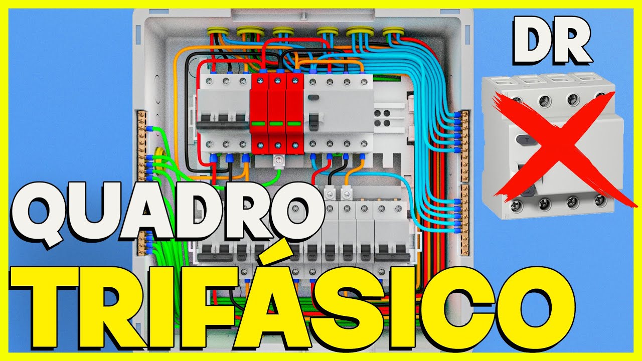 como-montar-quadro-trif-sico-tn-s-com-op-o-de-dr-youtube