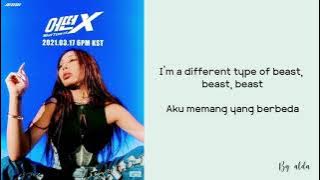 Jessi 'what type of x' lirik terjemahan (sub indo)