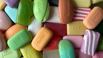 100 Soaps ASMR SOAP HAUL Unpacking Unwrapping Unboxing International Soaps using NEW Technique