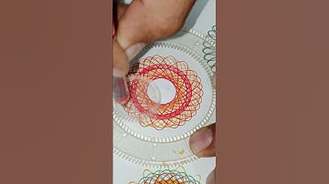 Spirograph art and science #viralvideo #spirographdrawing #drawing #satisfying #spirograph