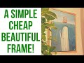 How to Make a Frame for a Canvas Painting