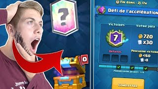 CETTE BARBE ME PACK UNE LÉGENDAIRE DURANT UN PACK OPENING ?! + DÉFI DE L'ACCÉLÉRATION - CLASH ROYALE