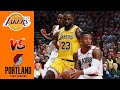 Portland Trail Blazers vs Los Angeles Lakers - Highlights 4th Qtr| Game 1 |NBA Playoffs Aug 18, 2020