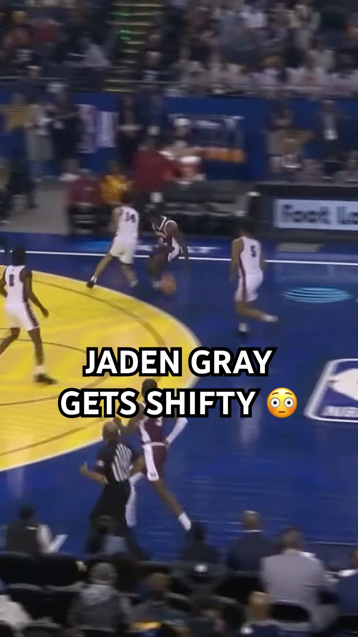 Jaden Gray goes behind the back for the score?
