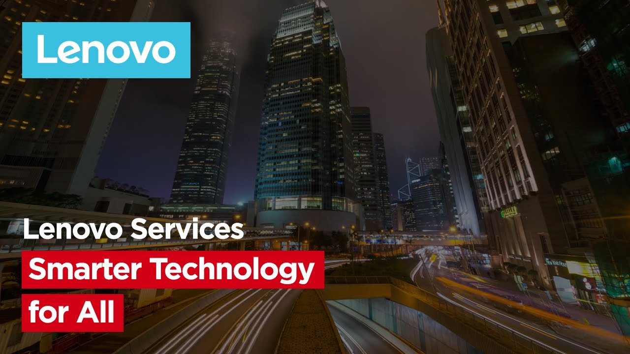 Lenovo Services | Smarter Technology for All | Lenovo India - YouTube