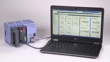 YOKOGAWA -  SMARTDAC+ Data aquisition with GM-10 and GA-10