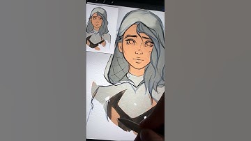 Drawing in progress - Spiderman - iPad