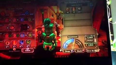 Dungeon defenders Heros and the shop