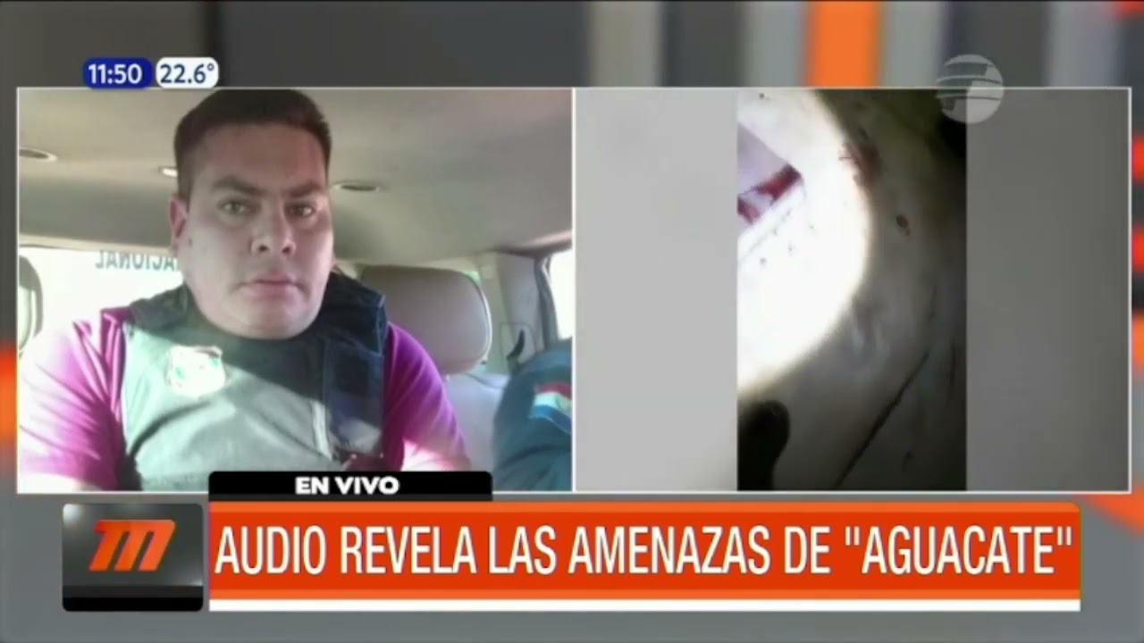 Audio revela amenazas de alias 