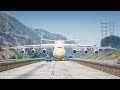 Massive Antonov An-225 Stunning Emergency Landing On Highway | GTA 5
