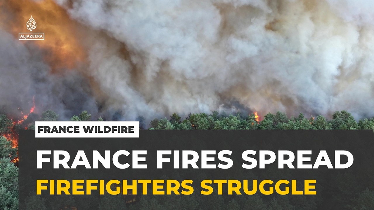 France Wildfires: Firefighters Face Challenges in Containment