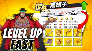 GET INSANE COMBAT POWER FOR BLACKBEARD AND MORE | LEVEL UP GUIDE | One Piece Fighting Path