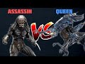 Assassin predator vs alien queen fight  yautja xenomorph  who wins