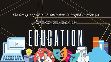 Outcome-Based Education (OBE) | RTU | GROUP 4 | CED-08-501P