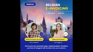 E invoicing in Belgium  PwC and Marosa
