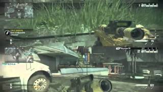 Cod ghosts, split screen with CJ206