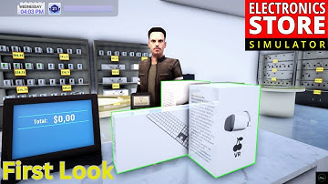 Electronics Store Simulator Demo | First Look & Gameplay | Build Your Tech Empire