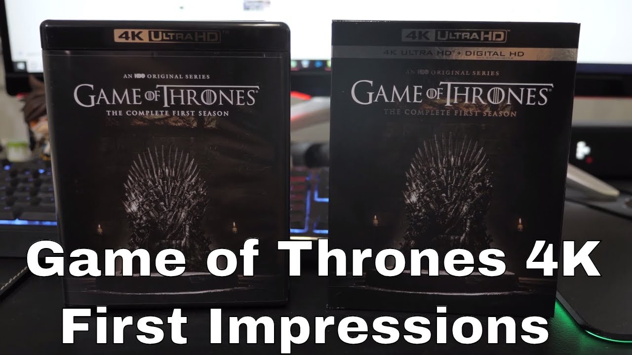 Game Of Thrones 4k Blu Ray First Impressions Youtube