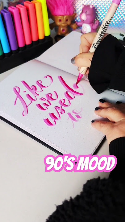 90's mood #stationery #lettering #doodle #nostalgia #retro #toys #bulletjournal #shorts #pencil