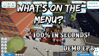 A Quick 100! What's on The Menu Demo EP8