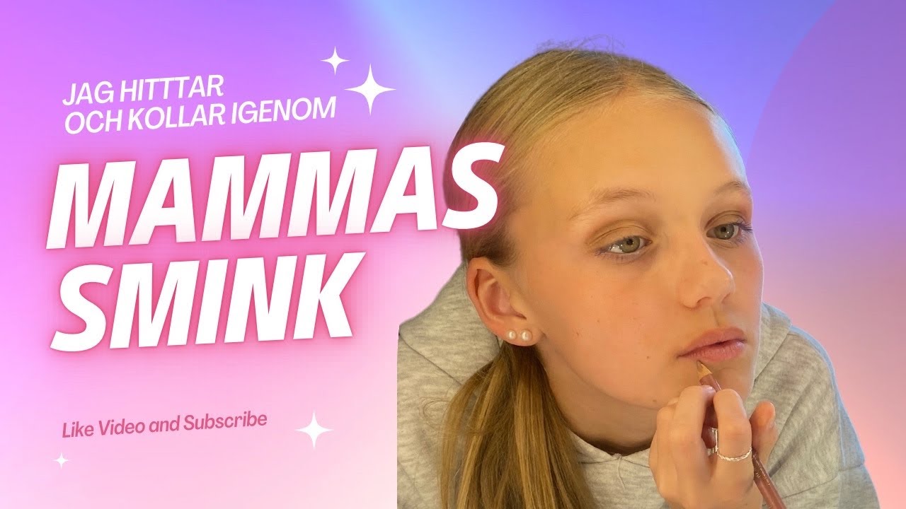 Mira testar Victorias smink! 80 och 90 tal 😂🙈