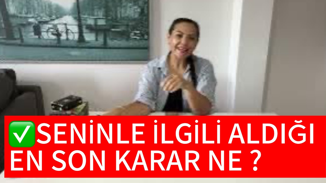 ✅SENİNLE İLGİLİ ALDIĞI SON KARAR NE ? #tarot #astrolojiyorumu #tarotfali #aşkfalı #astrolojiyolcu