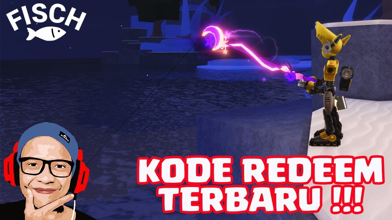 KODE REDEEM TERBARU FISCH ROBLOX DI UPDATE FISCHMAS KATANYA ADA RODS ...