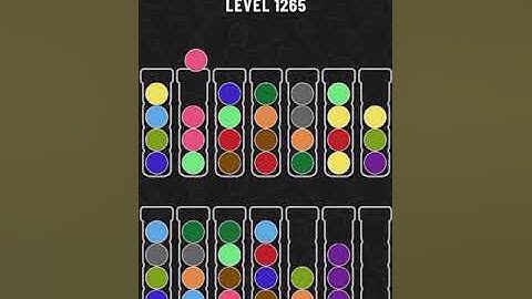 【Ball Sort Puzzle】Level.1265
