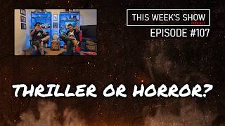 Thriller or Horror?
This Weeks Show #107
From music obsessions to movie debates and deep dives into what actually defines horror, this episode goes everywhere 😅
We kick things off with a surprisingly insane cover by Yungblud — seriously… why is it that good?! 🎶 It’s one of those tracks that sneaks up on you and lives rent-free in your head for days. Even if you weren’t a fan before, this might just convert you 👀
Then we dive into movies, TV, and acting masterclasses — from unpredictable storytelling in The Fall Guy to standout performances from actors like Hannah Waddingham and Aaron Taylor-Johnson. Plus, we talk about how some actors disappear into roles while others… are basically the same in every film (yeah, we said it 😅).
We also revisit the return of Scrubs and why it hits perfectly for longtime fans — nostalgia, character growth, and all the feels.
From there, things spiral (in the best way) into:
🎬 Iconic performances from James McAvoy, Michael B. Jordan & more
🎥 Movie debates — is Scream really horror? 🤔
😱 The evolution of horror from psychological to pure gore (looking at you, Saw)
🧠 What actually makes something scary — story, realism, or just straight-up chaos?
We even get into real-life vs fiction, nostalgia, music, and why some films stick with you forever.
💬 This one’s packed with laughs, hot takes, and some unexpectedly deep moments.
👇 Drop your thoughts in the comments:
Is Scream horror? What’s your favourite type of scary movie? And… how good is that Yungblud track REALLY?! Thriller or Horror?
