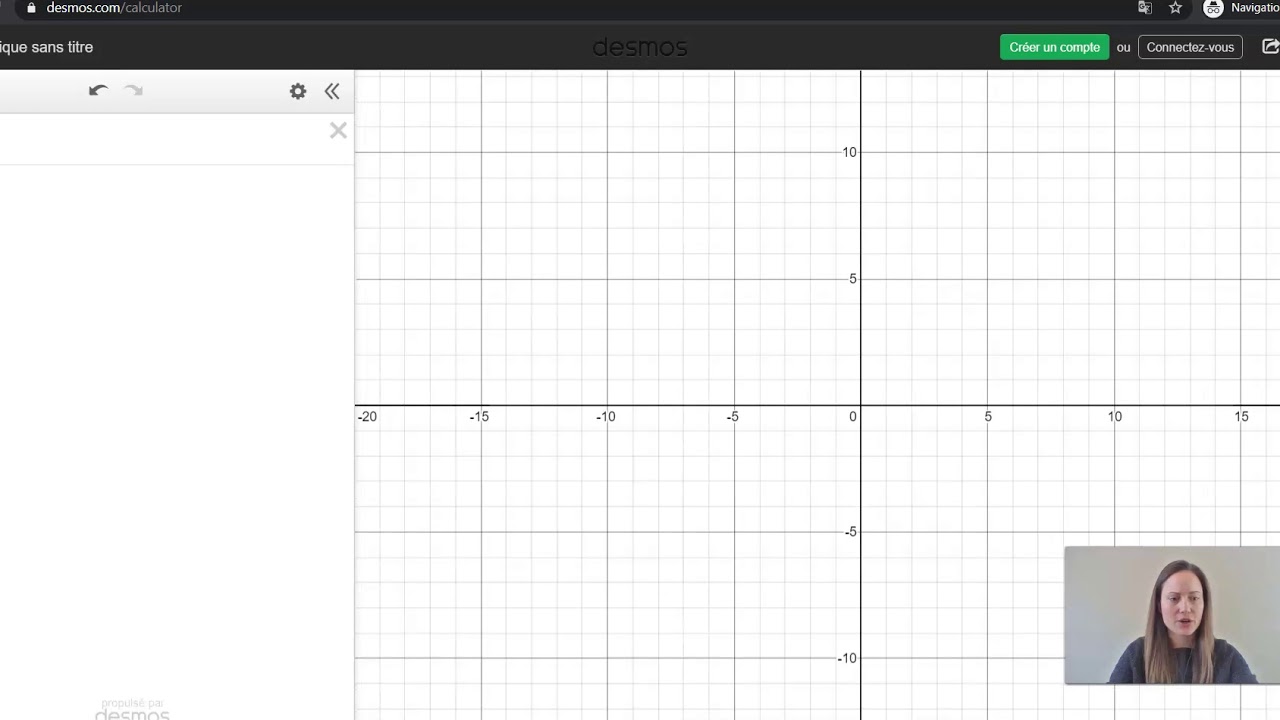 Desmos - L'interface - YouTube