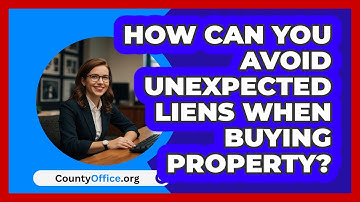 How Can You Avoid Unexpected Liens When Buying Property? - CountyOffice.org