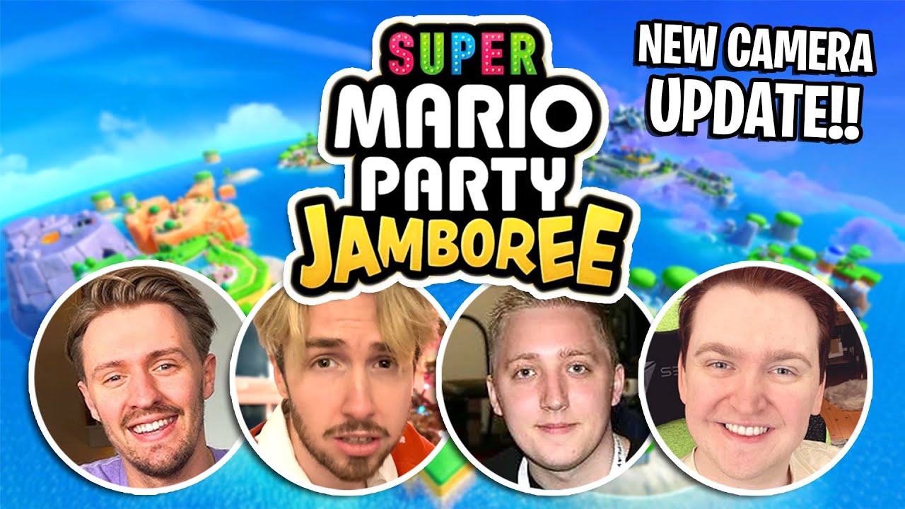 MARIO PARTY JAMBOREE (NEW CAMERA UPDATE!!) /w Oli, Smajor & InTheLittleWood