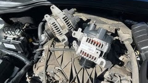 Chevy Camaro Alternator Replacement - Undercharge & Overcharge - Easy 10 Minutes Job