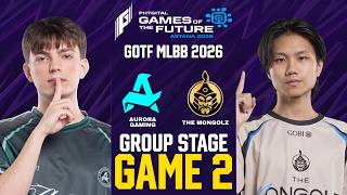 [GAME 2] AURORA GAMING vs THE MONGOLZ GOTF 2026 GROUP STAGE | RORA vs MONGOLZ screenshot 4