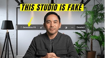 How I Made a Cool Studio Background with Just AI!
