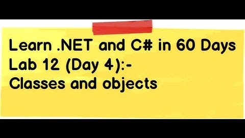 Learn .NET and C# (Csharp) in 60 Days Lab12(Day 4): - MDI(Multiple Document Interface)