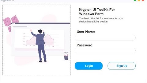 The Free Ultimate UI Design Tool krypton UI toolkit for Windows Forms